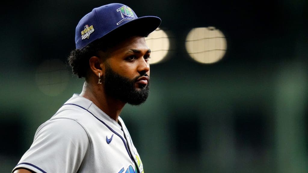 Frustrado, Caminero lamenta los errores de los Rays en la Serie Mundial