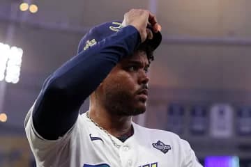 Peralta: “Esperaban un buen lanzamiento y simplemente batearon la pelota”.