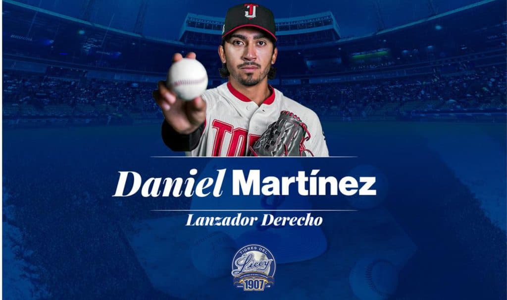 Daniel Martínez reforzará rotación Tigres del Licey