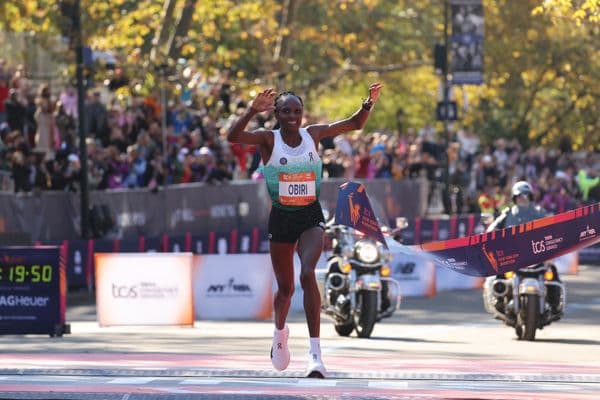 Defending champions Obiri and Kipruto head strong New York City Marathon fields