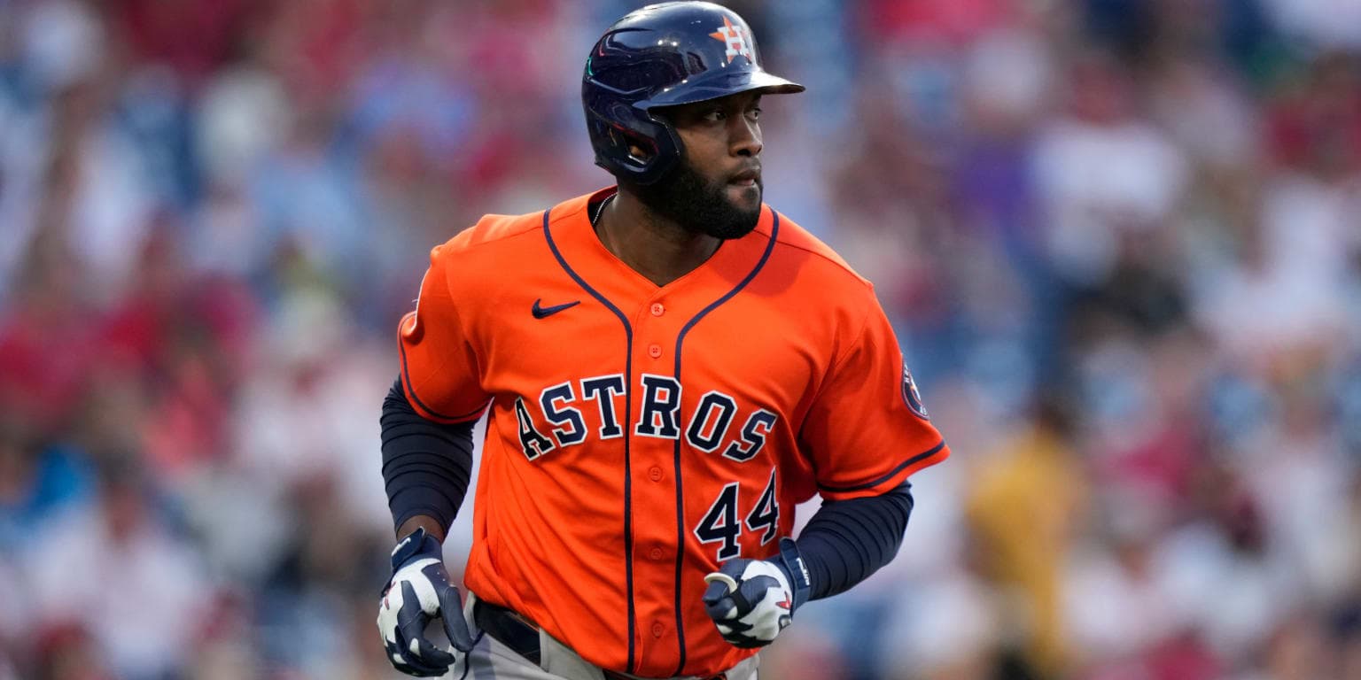 Yordan Álvarez (tobillo) fuera del lineup por 2do día seguido; podría volver el domingo