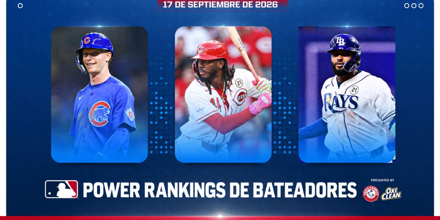 Otro cañonero latino escala posiciones en los Power Rankings de Bateadores