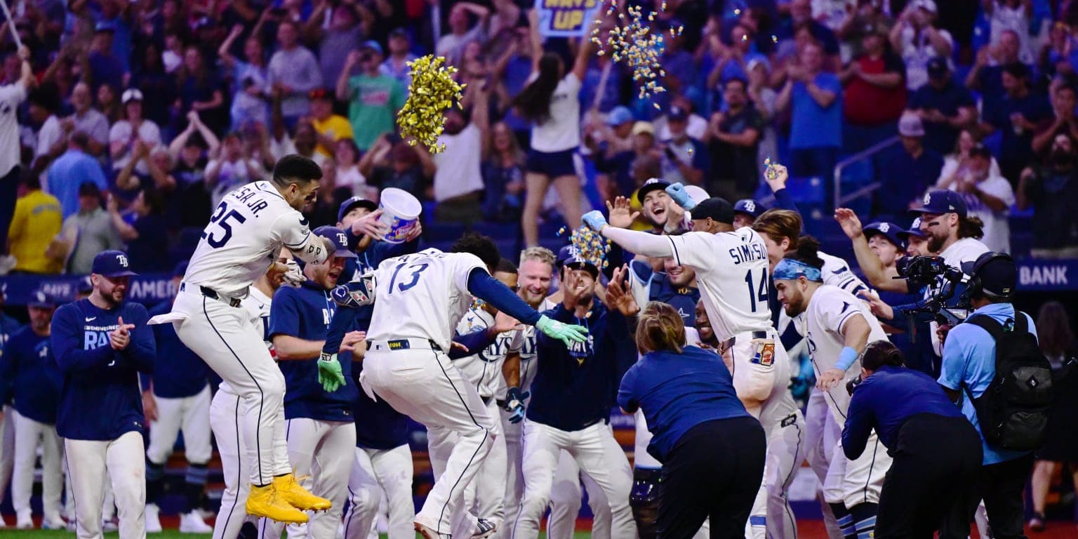 ¡Caminero decide! Junior pega su 2do jonrón de oro en cinco días para los Rays