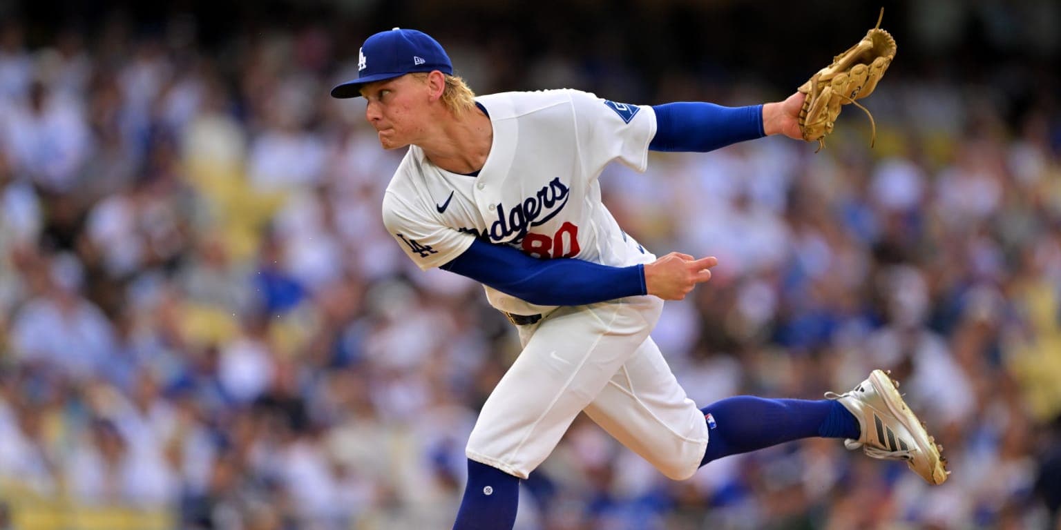 Sheehan (10 K) levanta la mano para la rotación y Dodgers hilvanan su 5to triunfo