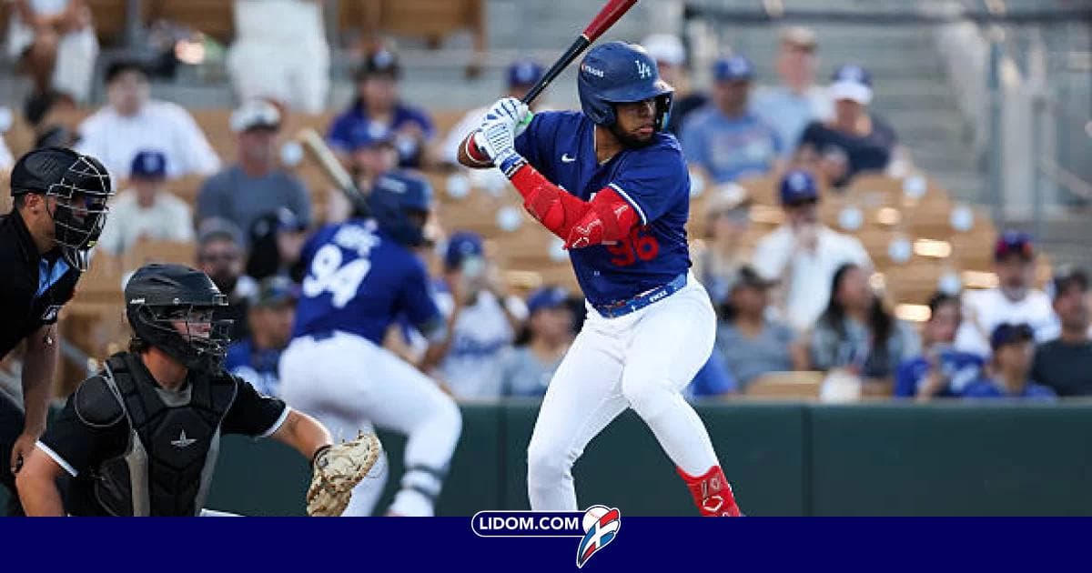Morales destaca con el madero y acelera su ascenso en el sistema de los Dodgers