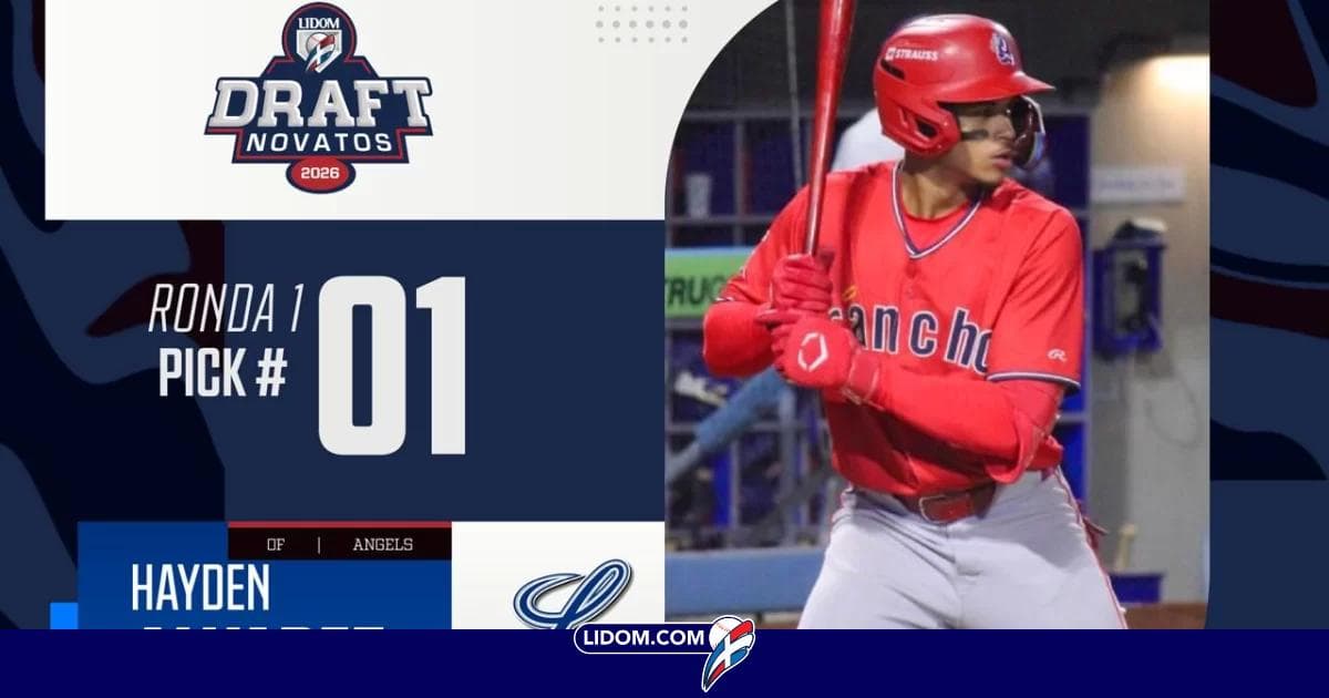 Hayden Álvarez, primera Selección del Draft del 2026