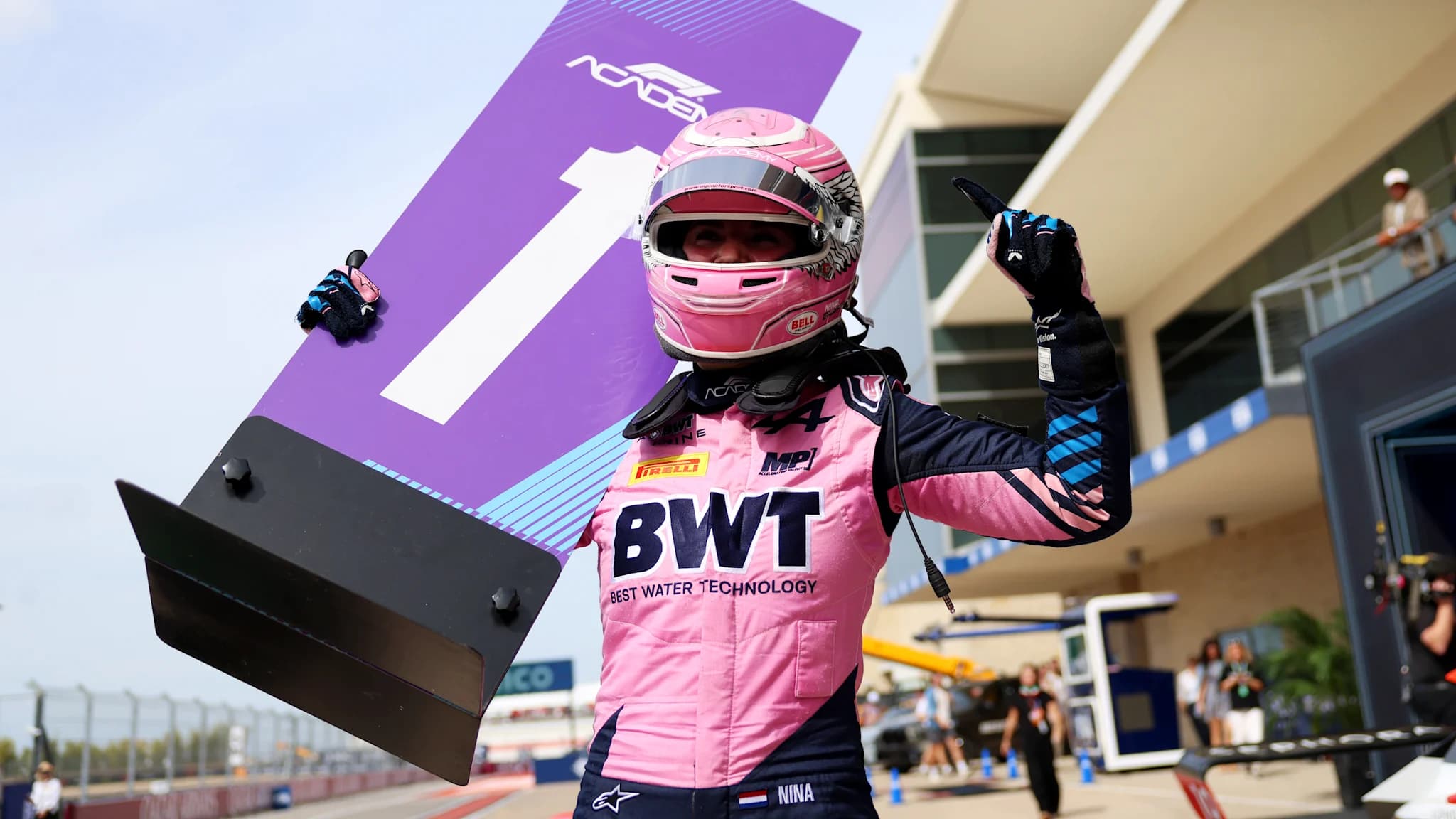 Gademan grabs second win with assured Austin drive