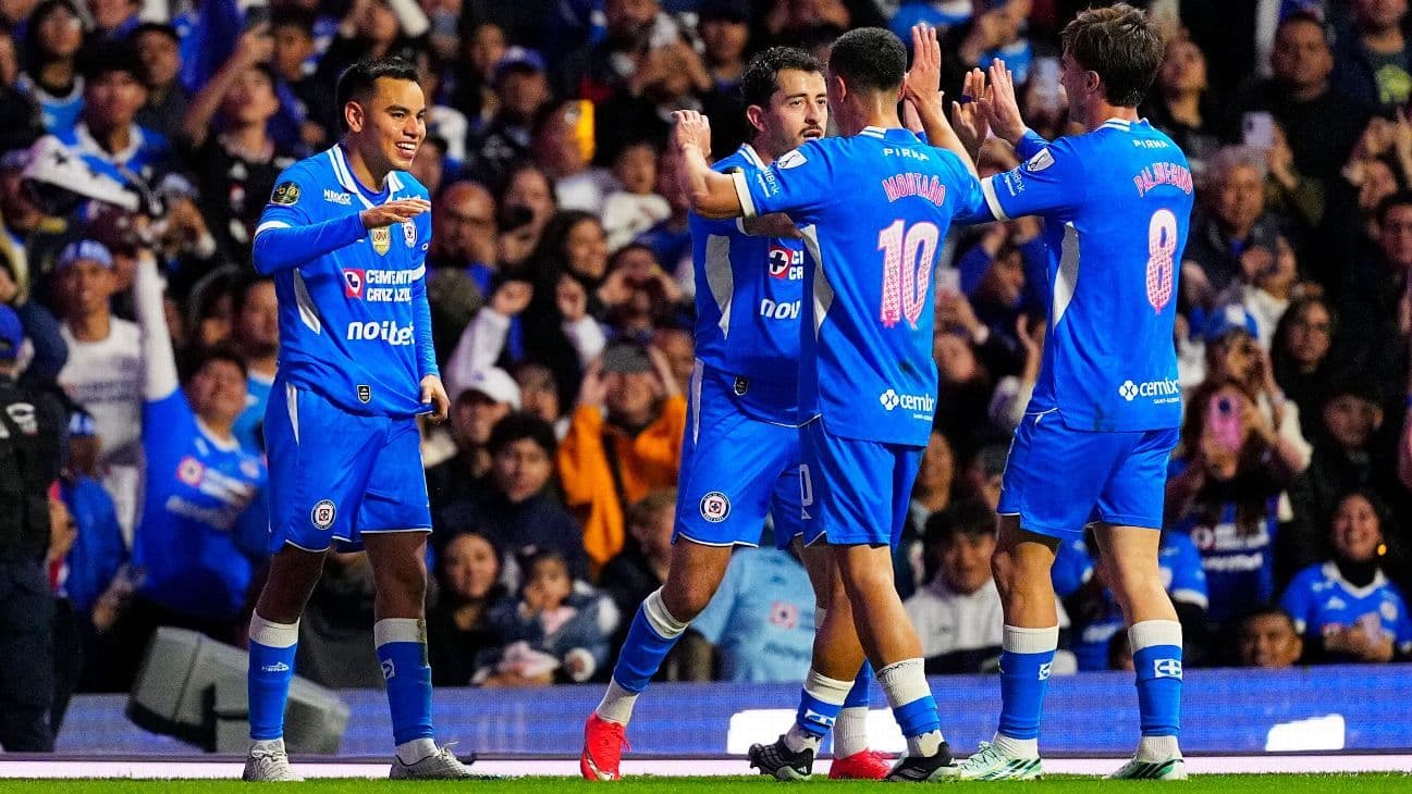 Cruz Azul igualó su mayor goleada en torneos cortos