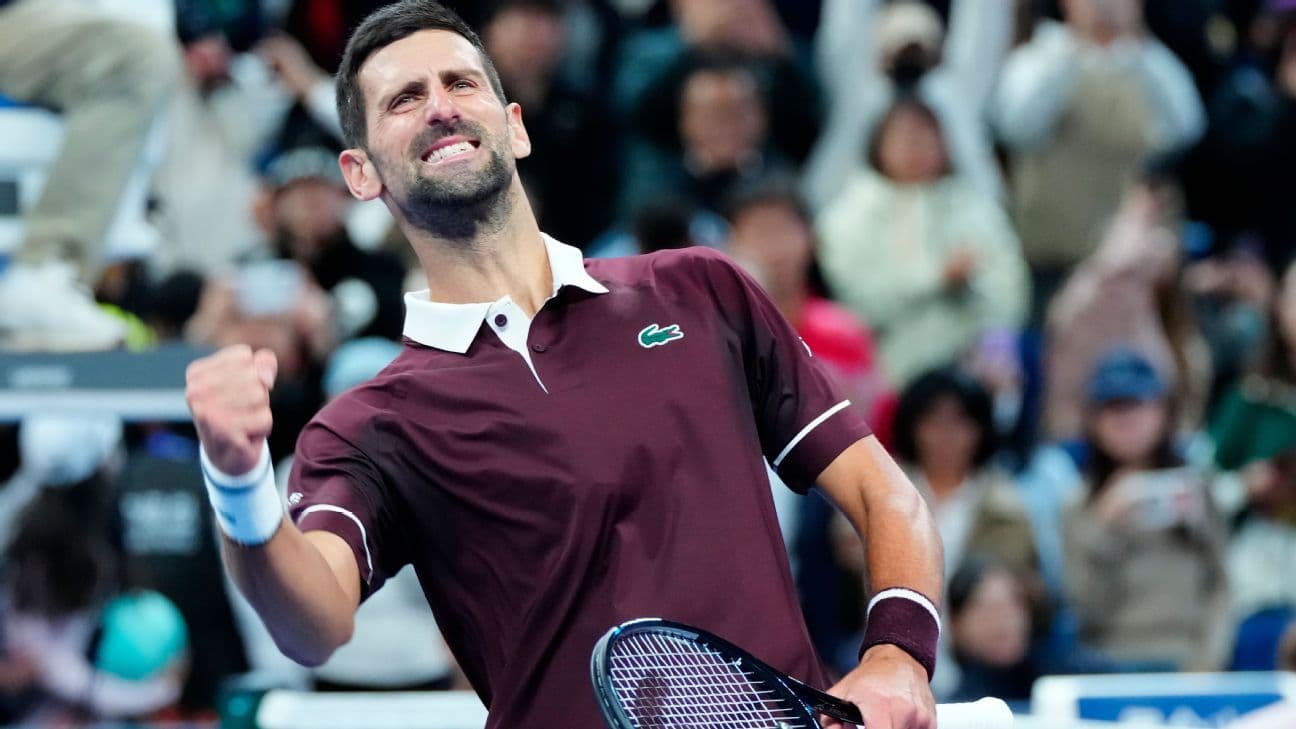 Con Alcaraz y Djokovic: a qué hora y dónde ver en vivo las semifinales de Tokio y Beijing