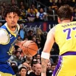 Lendeborg 12 puntos debutando con Warriors en derrota ante Lakers