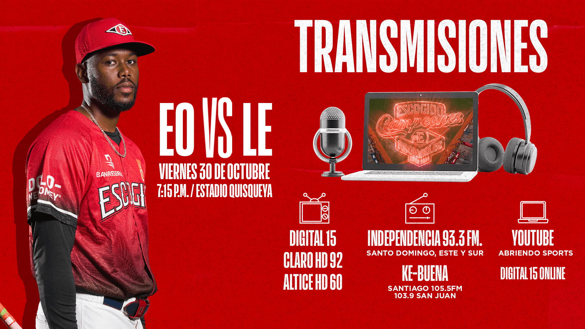 Boletín 11 – Escogido BBC – Serie Regular – 30 de octubre, 2026