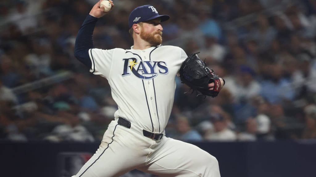 Rasmussen, con 3 días de descanso, abre por Rays en el Juego 5 de la Serie Mundial