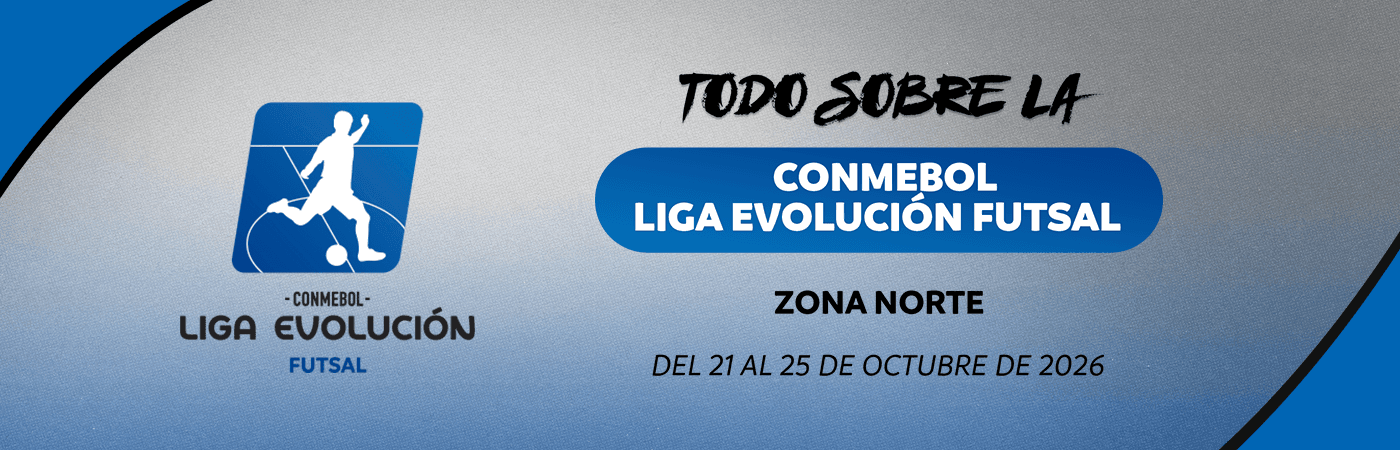 Todo listo en Xanxerê para el inicio de la CONMEBOL Liga Evolución Futsal Zona Norte 2026