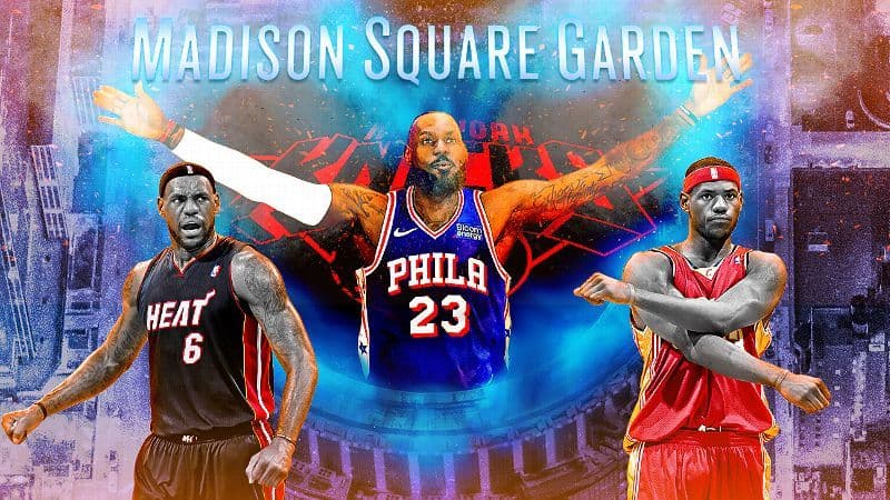 Lo que significa para LeBron James jugar en el Madison Square Garden