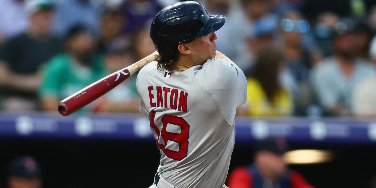Atléticos adquieren al jardinero Nate Eaton en un cambio con Boston