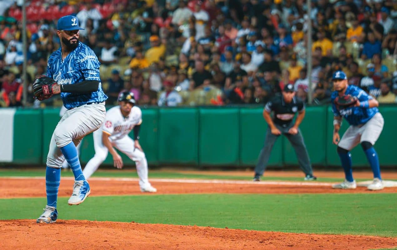 Licey domina a las Águilas en Santiago