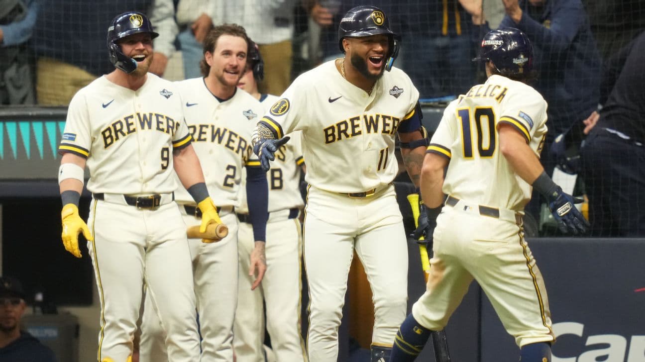 MLB: Brewers, expertos en remontadas, en camino al título de la Serie Mundial