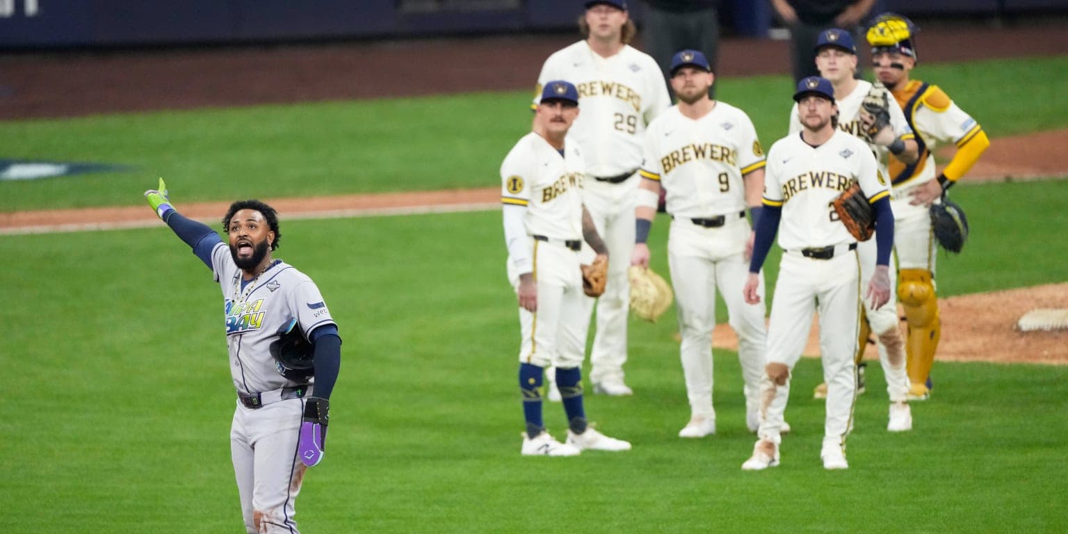Cerveceros ganaron su 1er juego de SM en 44 años. Y luego tuvieron que ganarlo otra vez