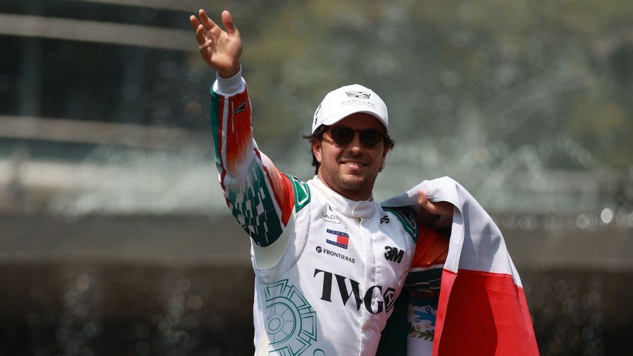 Checo Pérez se ve en el podio con Cadillac F1 en 2028