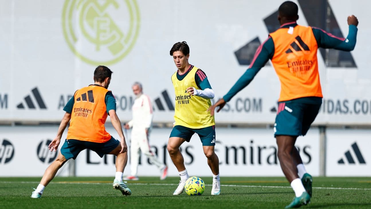 Real Madrid: Güler se reincorpora al grupo, Valverde sigue aparte