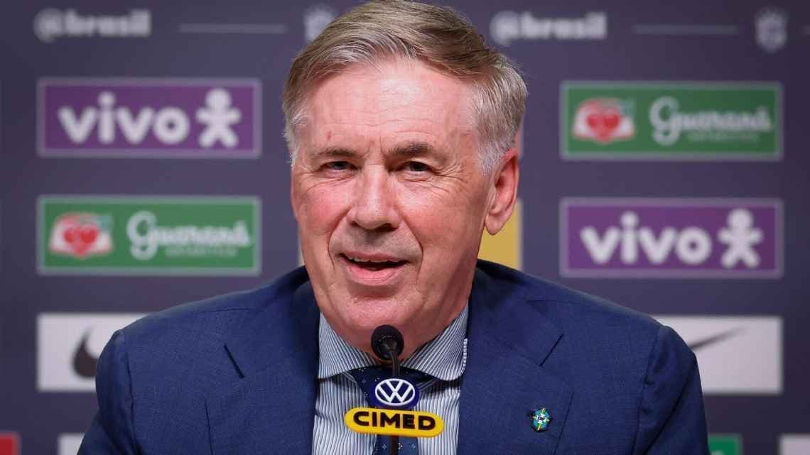 Brasil: Ancelotti sigue con la renovación tras revelar convocatoria