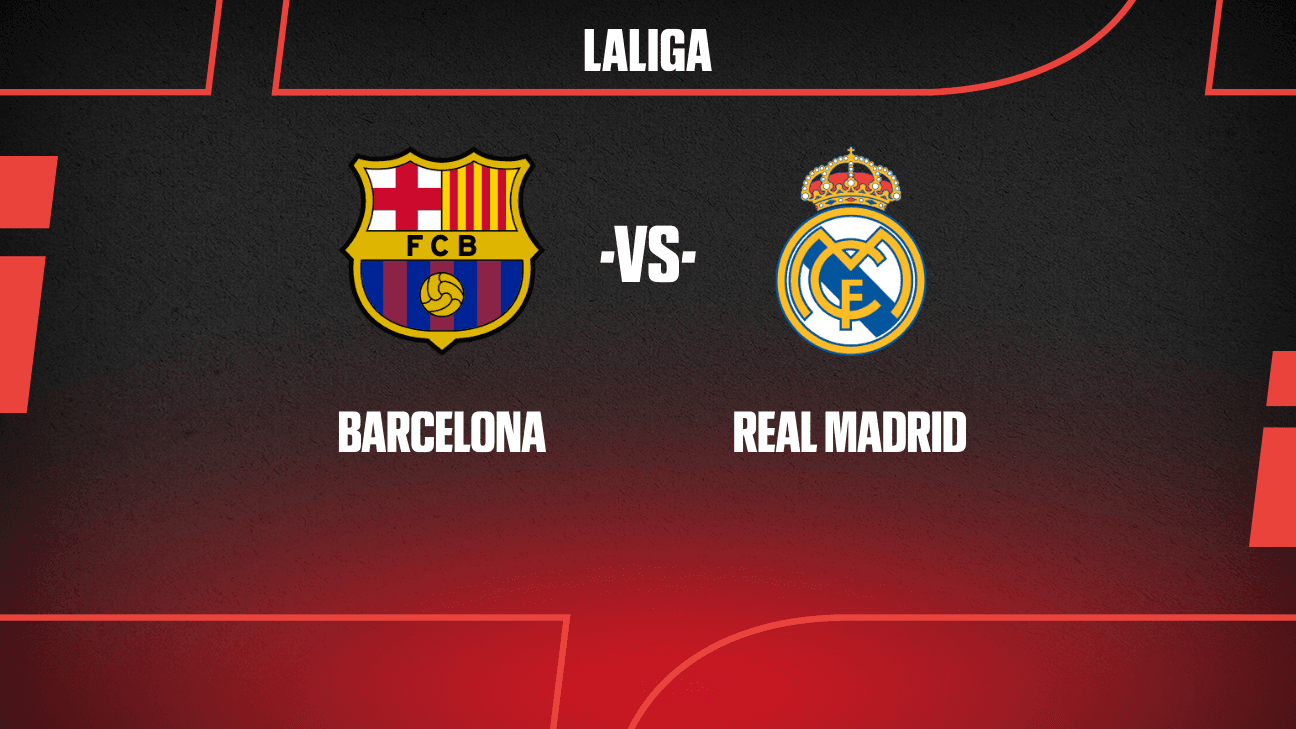 Barcelona vs Real Madrid: alineaciones y probabilidades
