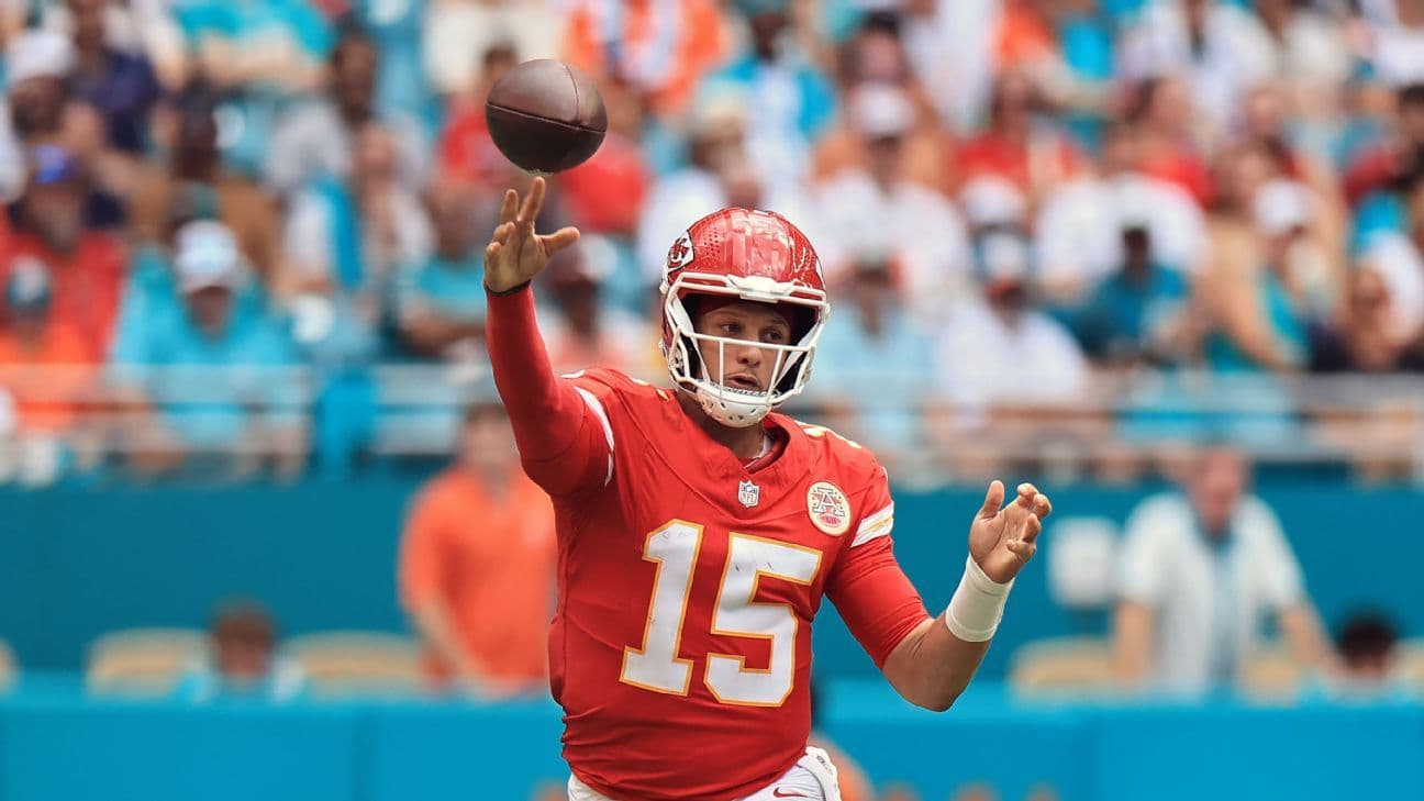 NFL: Cómo Pat Mahomes y Chiefs han redescubierto el pase largo
