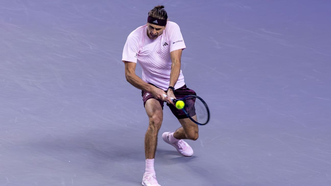 Zverev ganó el partido del día, salvó cuatro match points y quedó a una victoria de ser el N°1 del mundo