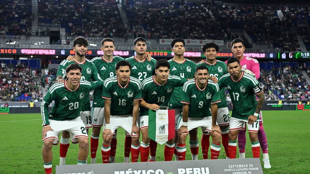 México vs Estados Unidos: alineaciones y probabilidades