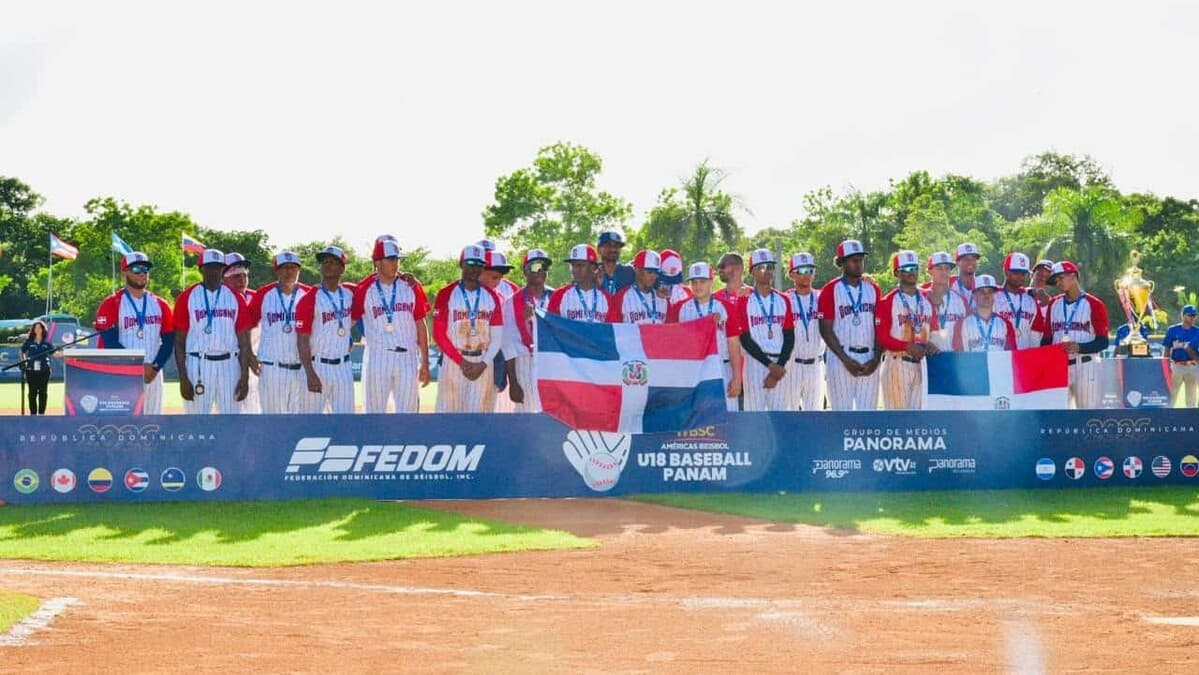 RD conquista la primera clasificación en la historia a Copa del Mundo de Béisbol U18