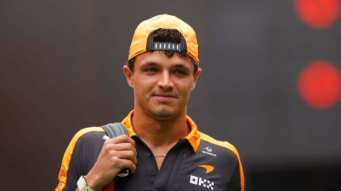 Lando Norris revela sus cuidados en México: agua embotellada, pasta y pollo