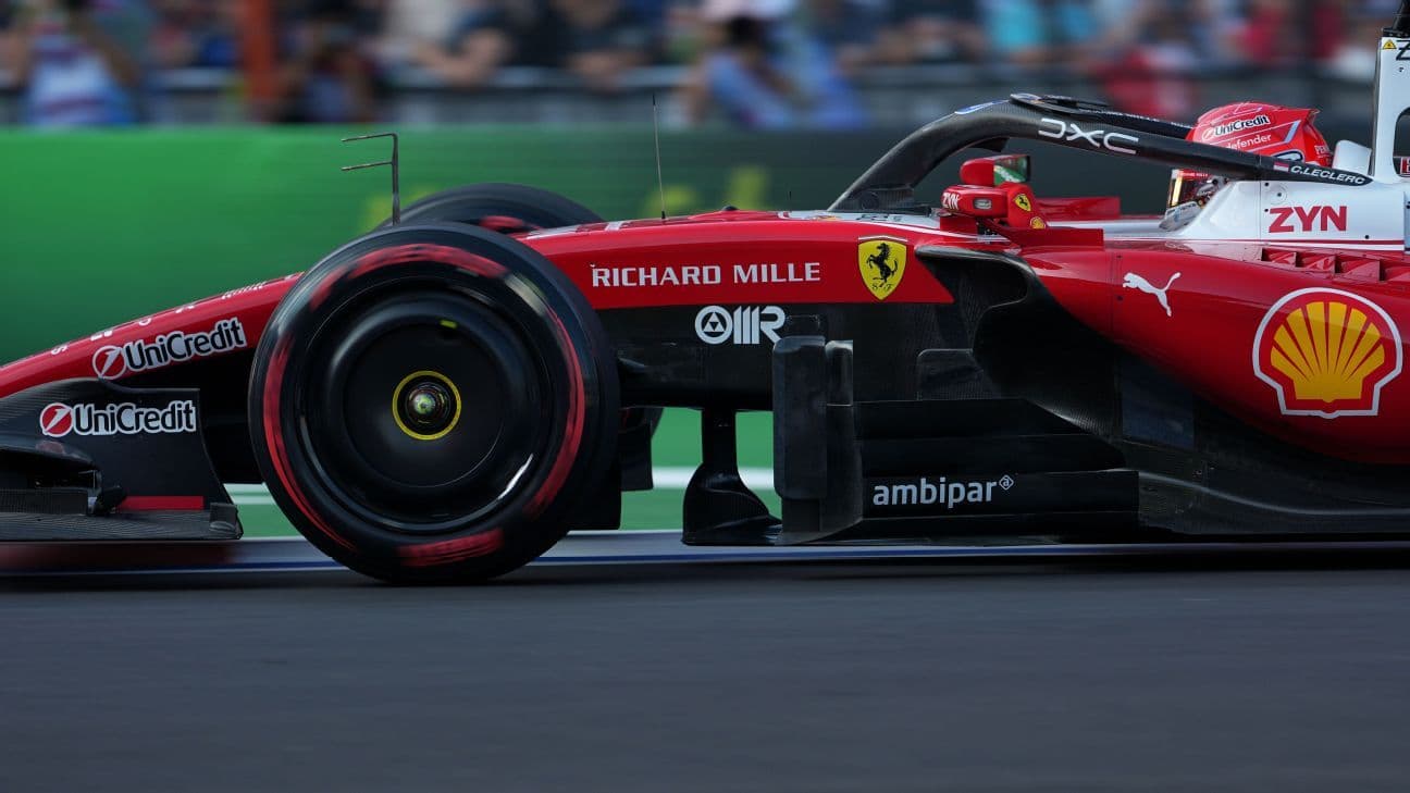 Charles Leclerc, el más rápido en viernes de prácticas para el GP México