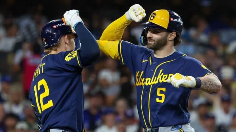 Los Cerveceros logran la barrida ante los Dodgers y llegan a su segunda final histórica