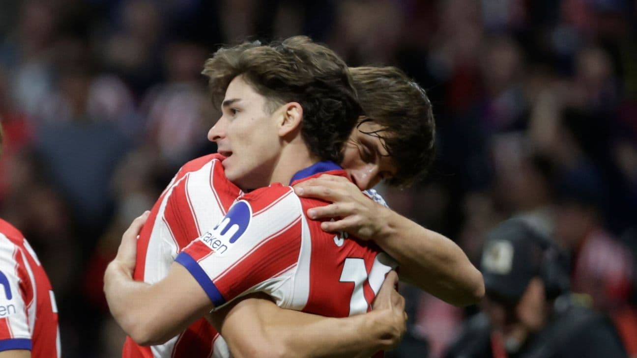 Julián Álvarez le dio el triunfo a Atlético Madrid ante Deportivo en LaLiga