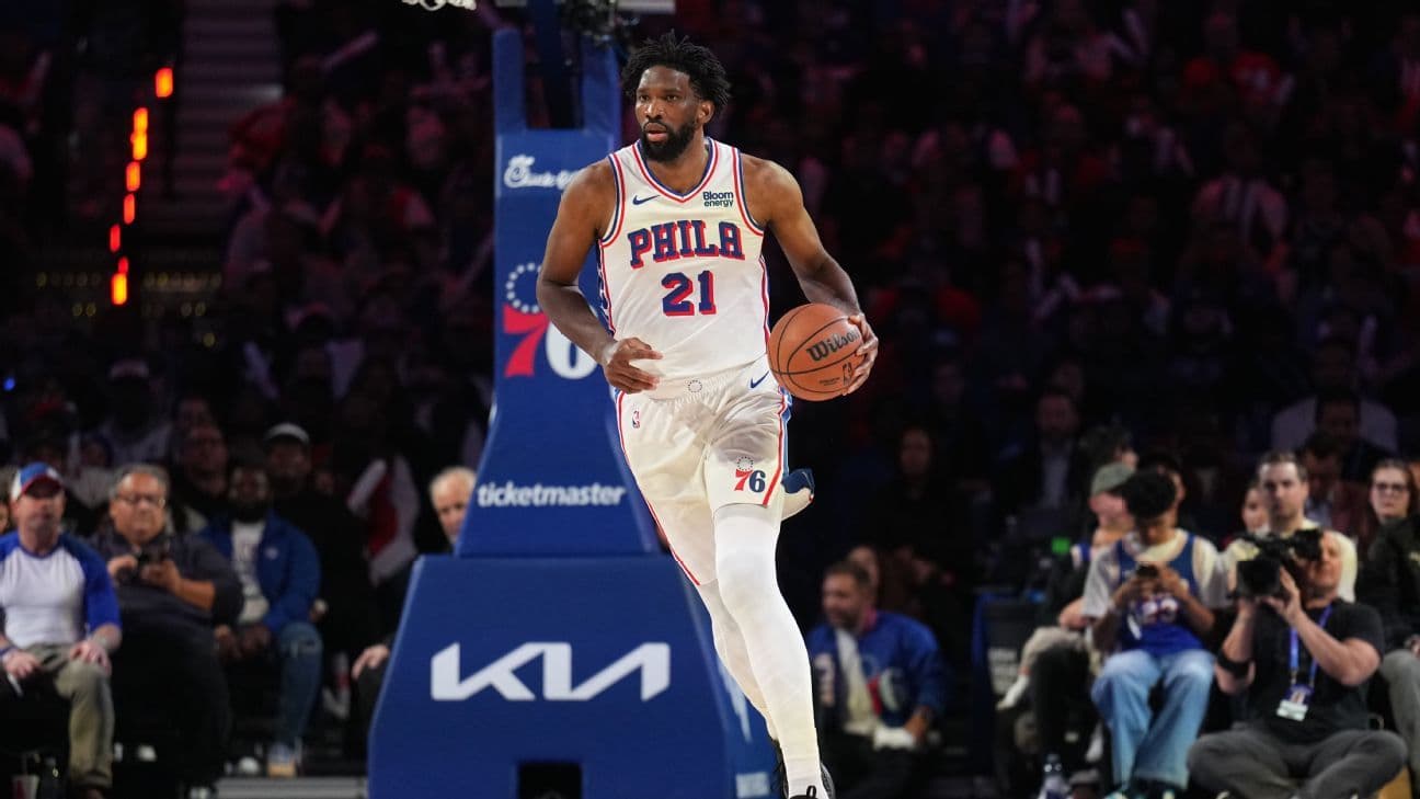 Con triple-doble de Joel Embiid, 76ers, sin LeBron, siguen invictos