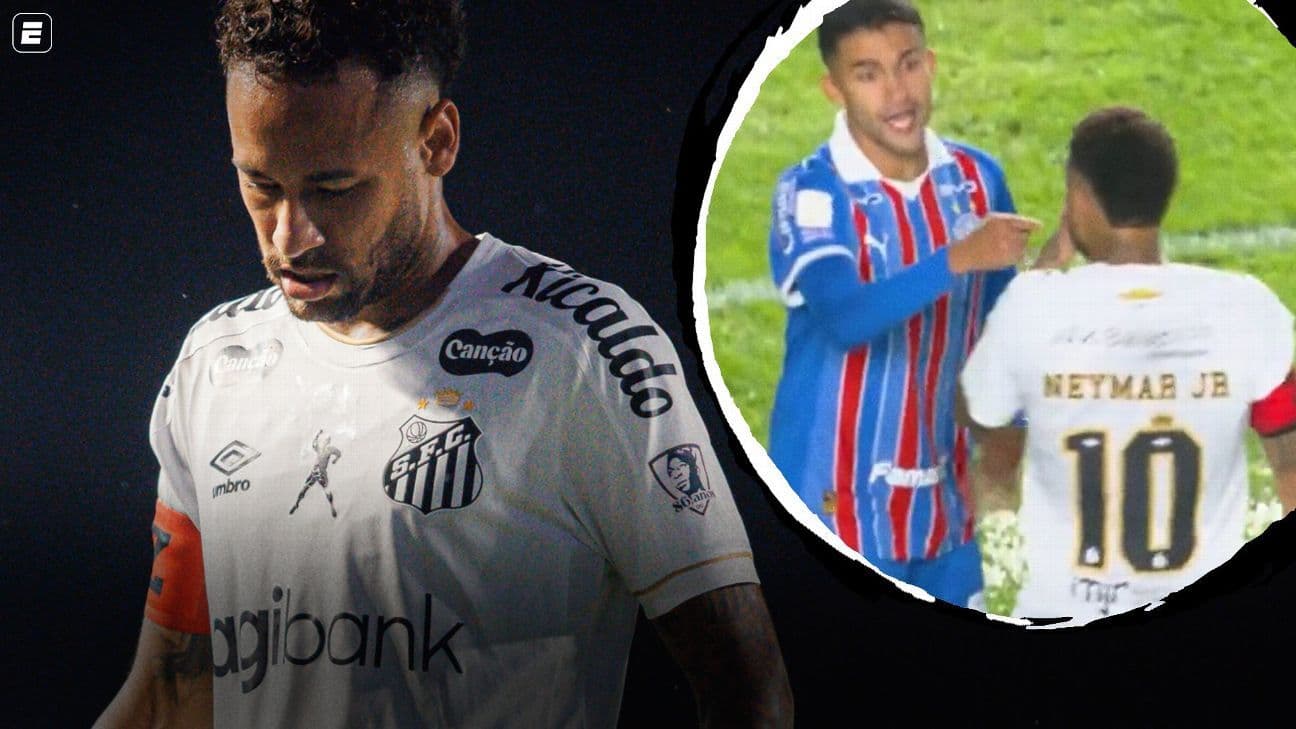 Neymar podría perderse hasta seis partidos con Santos por taparse