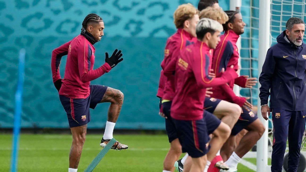 Barcelona vuelve a entrenar tras El Clásico, sigue con 6 lesionados
