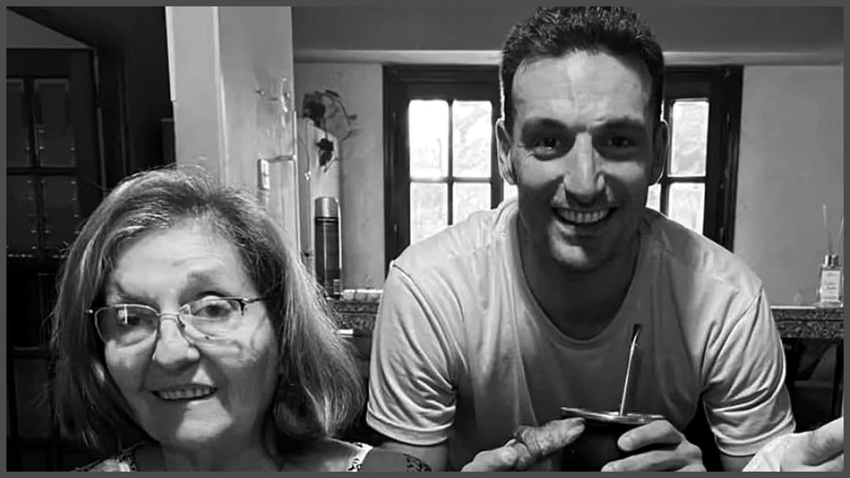 Murió Eulalia Marzetti, la madre de Lionel Scaloni, a sus 74 años