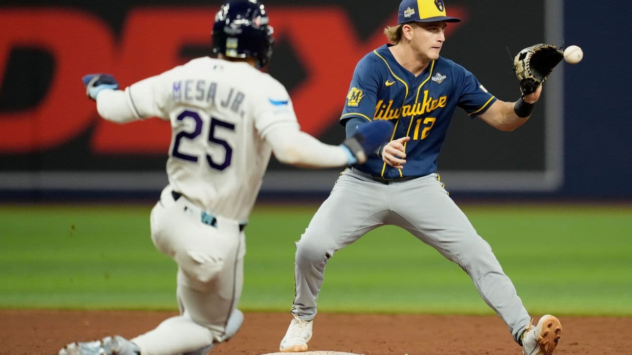 EN VIVO: Sigue Rays vs Brewers, Juego 4 de la Serie Mundial