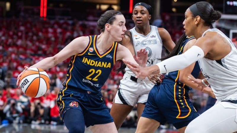 WNBA Playoffs: Clark, Wilson y las claves del Juego 3 Fever-Aces