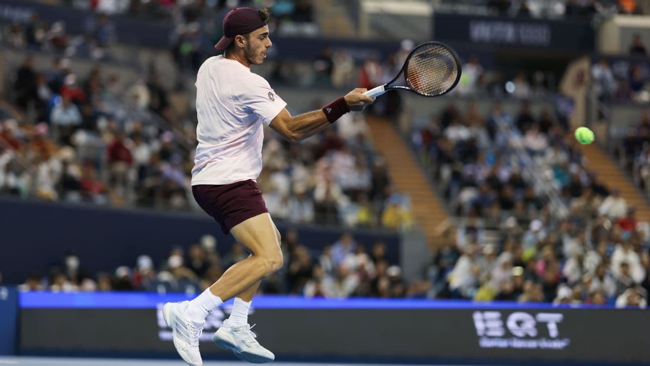 Luego de la buena semana en Bruselas, así es el nuevo ranking ATP de Francisco Cerúndolo
