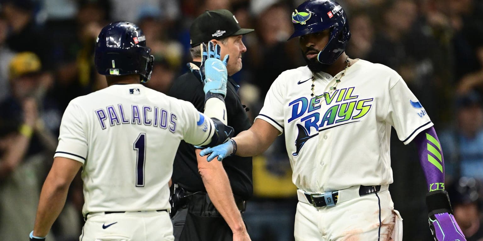 Rays liquidan a los Guardianes y van por el título ante los Cerveceros