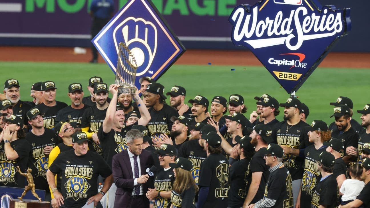 ¡Brewers campeón!, reafirma igualdad competitiva en MLB en siglo XXI