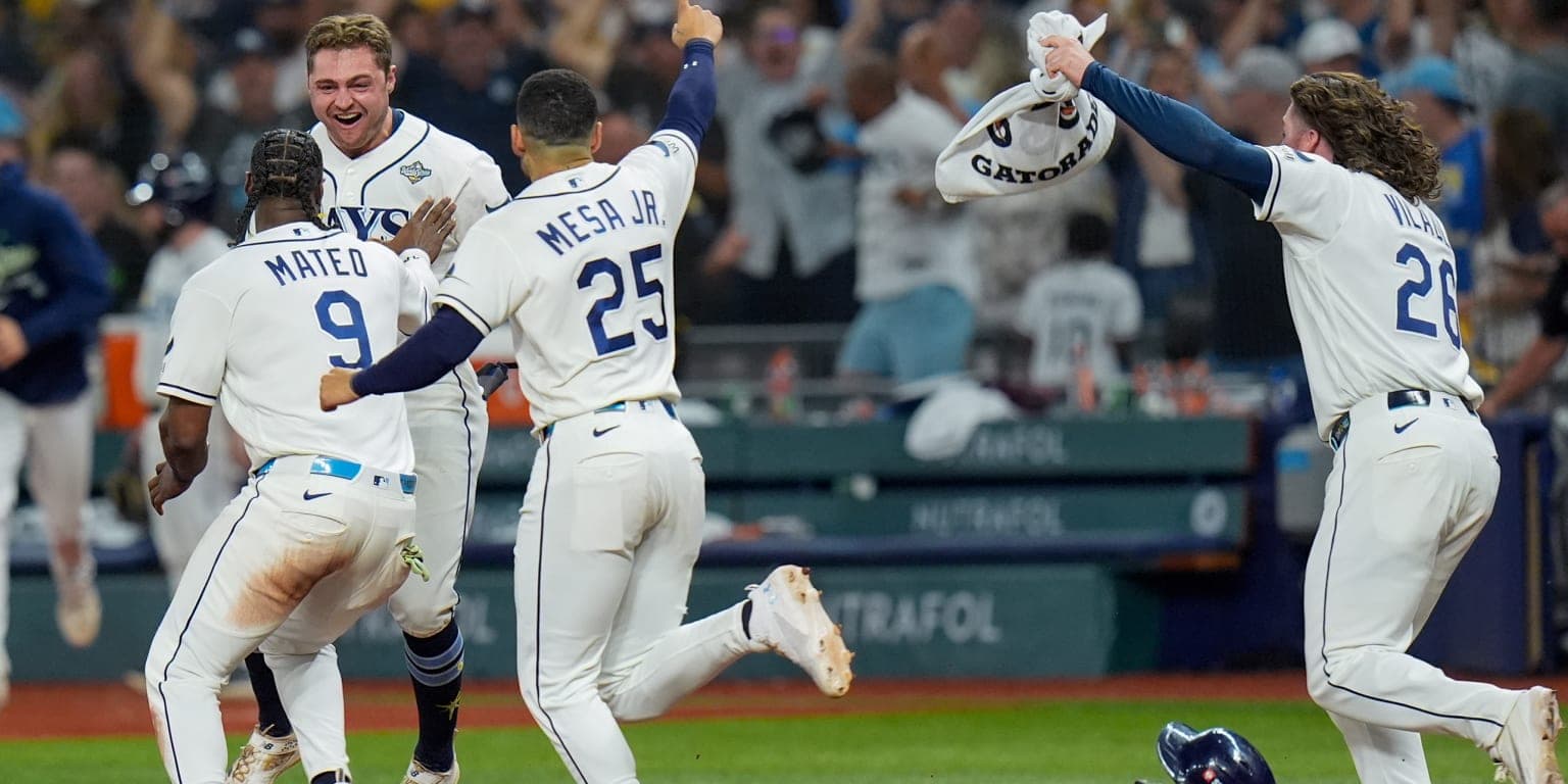 Resistencia. Fe. Confianza. Los Rays jamás se rindieron y por eso, siguen con vida