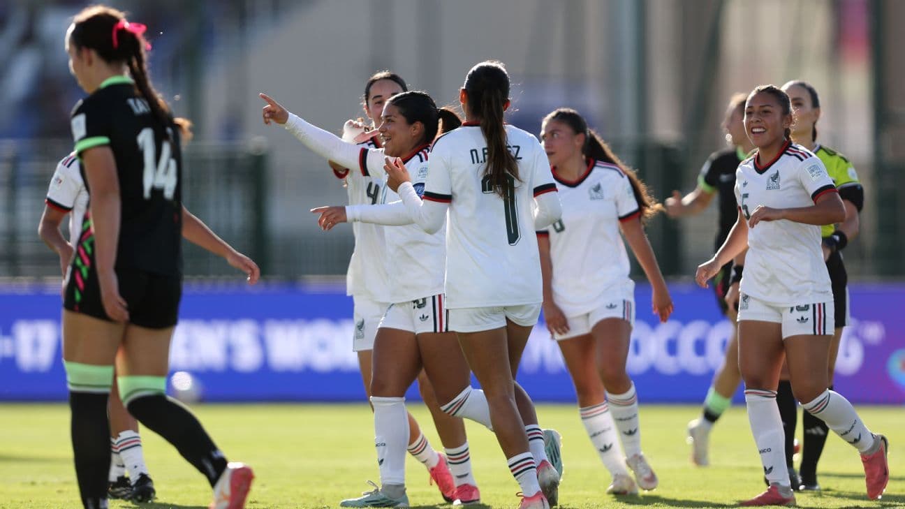 México Femenil Sub-17 triunfa y avanza a los octavos de final del Mundial