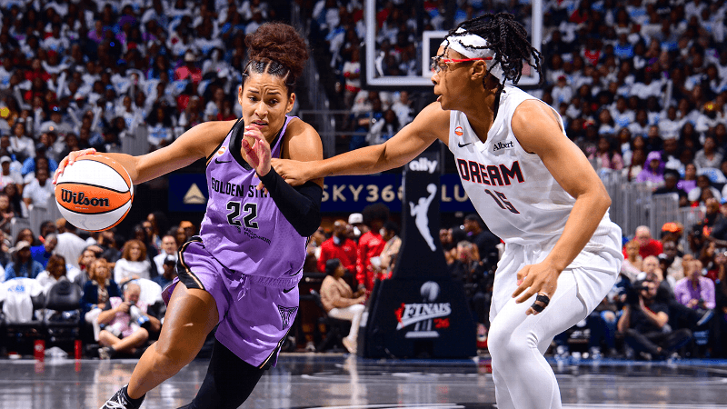 WNBA Finals: Cómo las Valkyries se robaron el Juego 4 y empataron las Finales