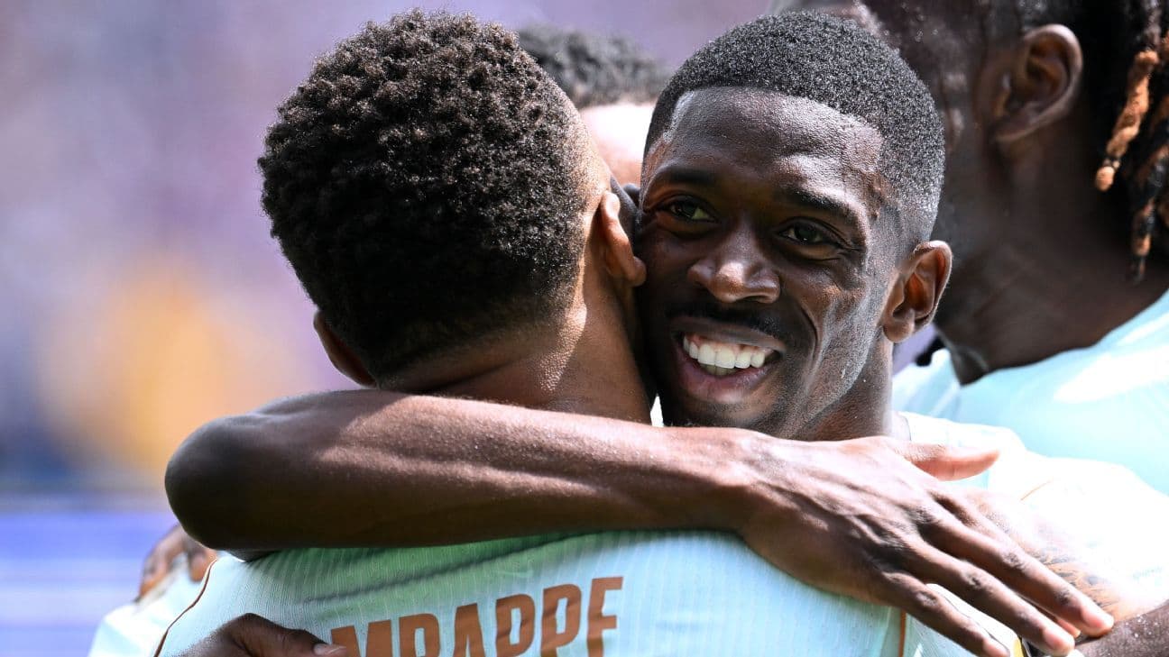 Dembélé desestima rumores de pelea con Mbappé: "Tonterías de redes"