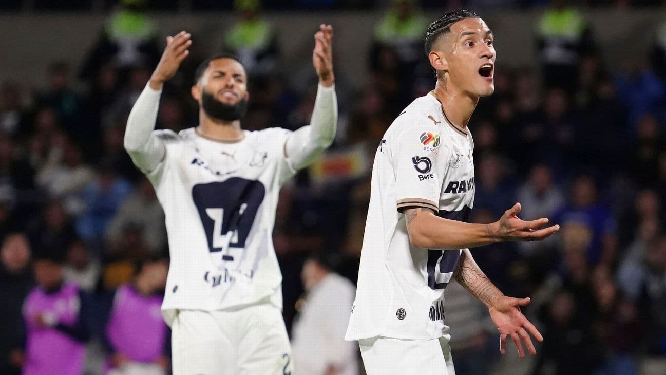 Pumas deja escapar el triunfo ante Tigres y complica su pase a Liguilla