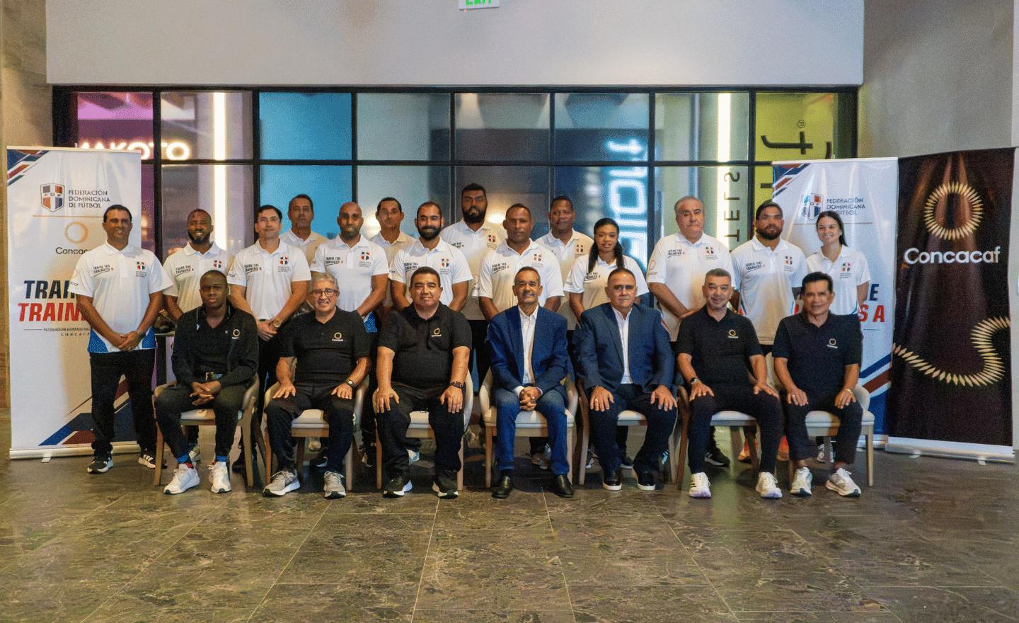 FDF y Concacaf celebran por primera vez en República Dominicana el Train the Trainers de Licencia A