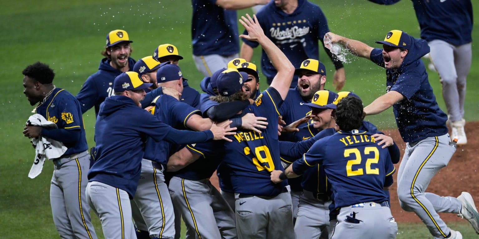 Estos artículos de la Serie Mundial de los Cerveceros van rumbo a Cooperstown